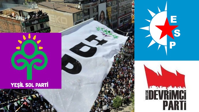 Siyasi partiler: HDP yargılanan değil, yargılayandır