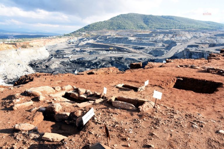 Muğla’da kömür madeni antik kenti tehdit ediyor
