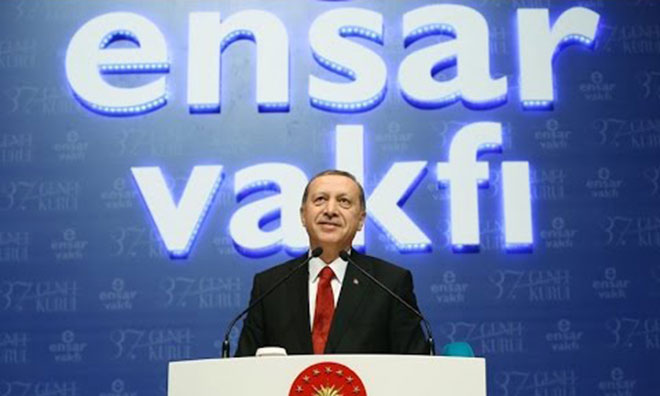 Erdoğan, Ensar Vakfı’na izinsiz yardım toplama hakkı vermiş!