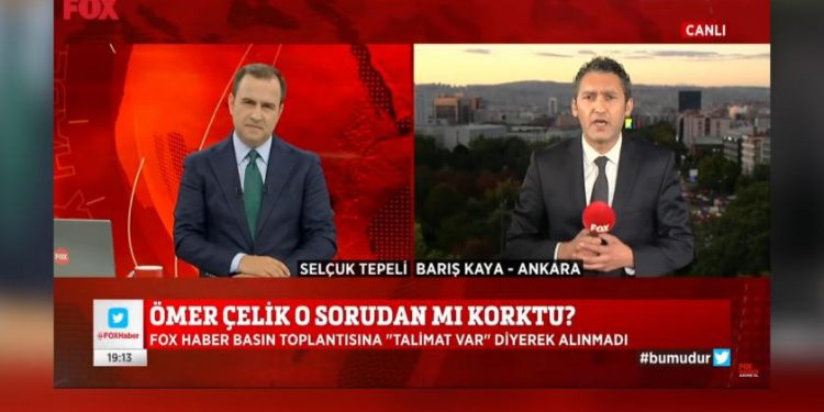AKP Sözcüsü Ömer Çelik, FOX TV’yi basın toplantısına almadı; Basın Konseyi tepki gösterdi