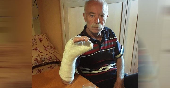 Ankara Kızılay’da polisler 64 yaşındaki Hulusi Ateşonğun’u darp etti