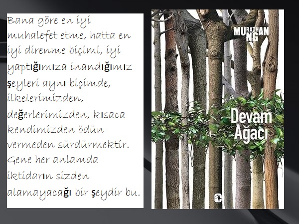 Murathan Mungan’dan yeni kitap: ‘Devam Ağacı