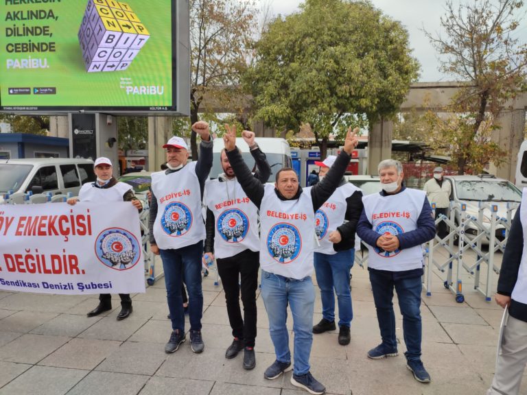 Bakırköy Belediyesinde hak mücadelesi eylemi 34. gününde