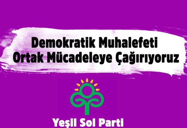 DAVET| Yeşil Sol Parti 9. kuruluş yıldönümü etkinliği bugün Kadıköy’de