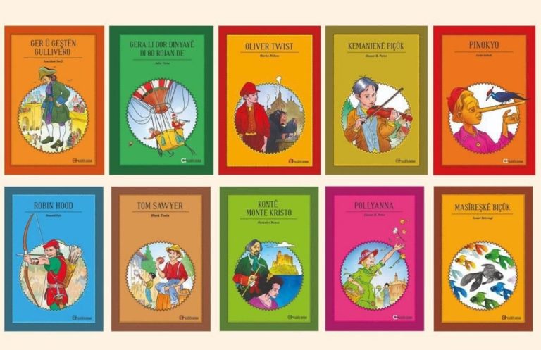 Dünya Edebiyatından 10 çocuk kitabı Kürtçe için seslendiriliyor