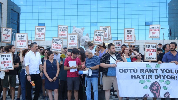 Ankara’nın Hortlayan Kabusu ODTÜ Yolu Projesi M.Gökçek’in Rant Yoludur,Kent Suçu İşleniyor