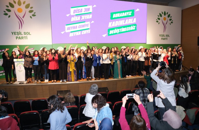 Yeşil Sol Parti kadın adayları tanıtıldı: Tek adam rejimini birlikte değiştireceğiz