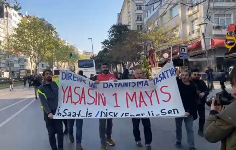 1 Mayıs alanından vazgeçmediler: Taksim çevresinde 1 Mayıs eylemleri