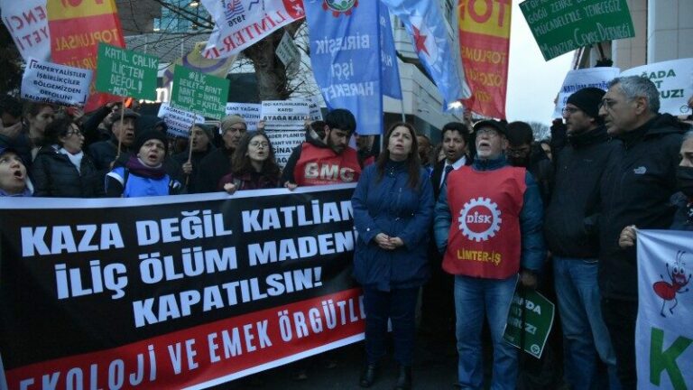 İstanbul ve Ankara’da İliç eylemleri: Vahşi madenciliği durdurun