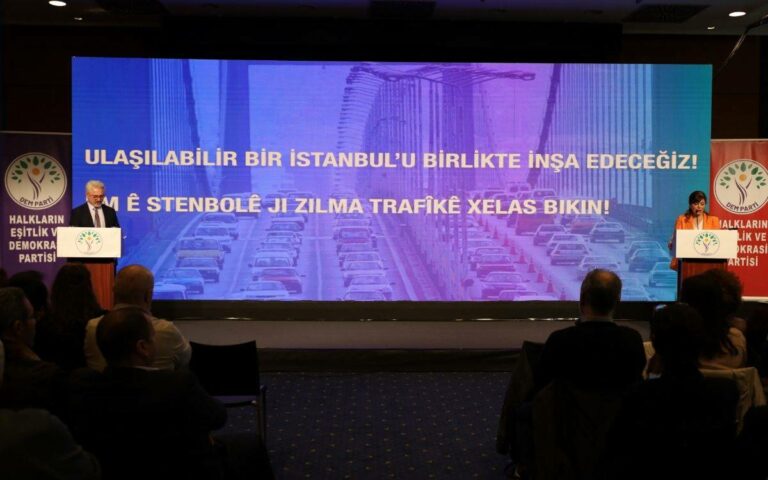 DEM Parti İstanbul Seçim Bildirgesi: “İstanbul’u ‘tek adamlardan’ kurtaracağız”